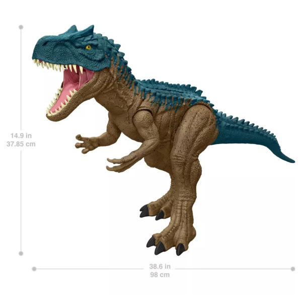 Jurassic World Super Colossal Allosaurus Dinosaur 38   Long Swallows Minis Action Figure For Cheap