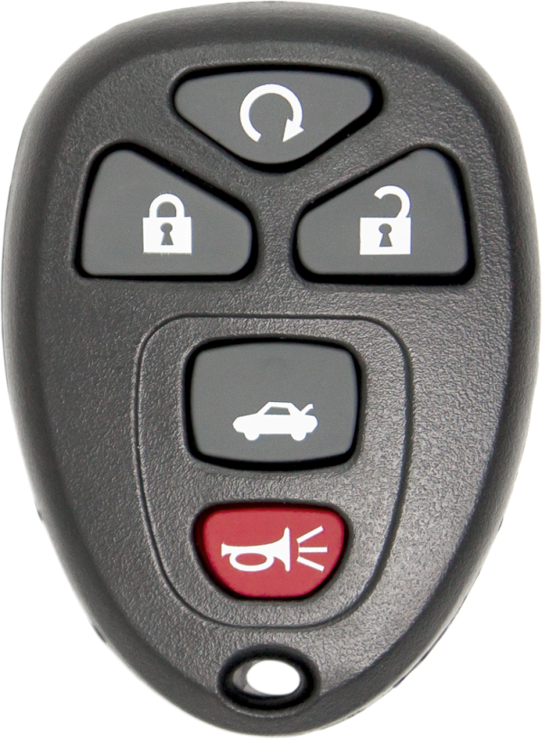 General Motors 5 Button Remote Keyless Entry (5B3) - By Ilco Fashion