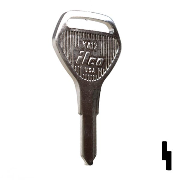 Uncut Key Blank | Kawasaki | KA12 For Cheap - Image 4