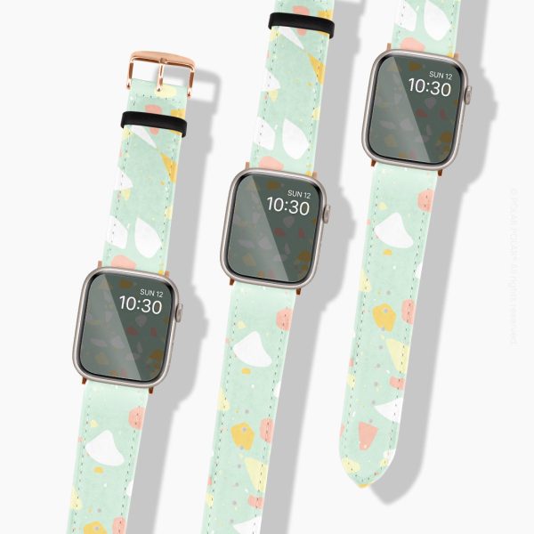 Mist Green Terrazzo - Apple Watch Band Online now - Image 3