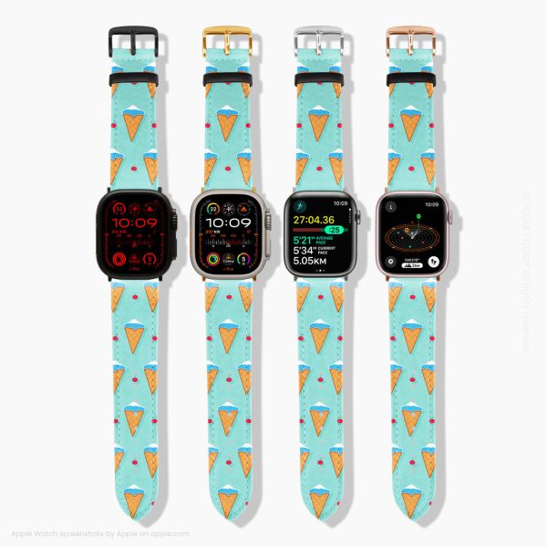 Fujisan Lake Blue Ice Cream - Apple Watch Band Sale - Image 5