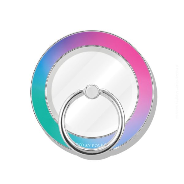 Polar Light - Silver MagSafe Phone Grip and Ring Holder Stand For Discount - Image 2