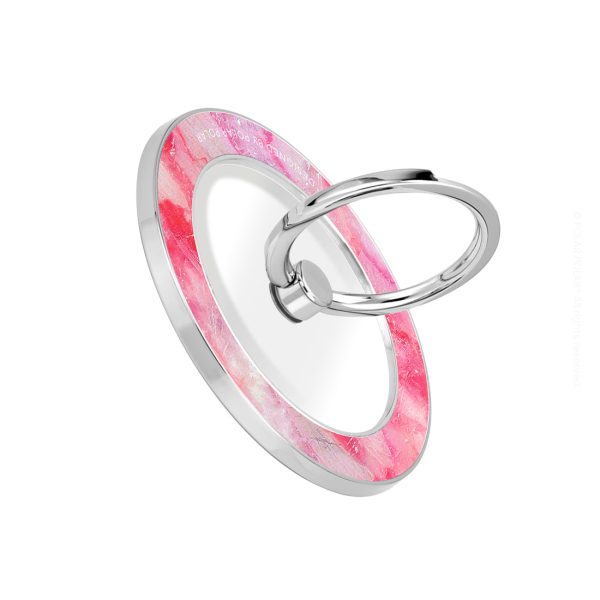 Gloaming Island - Silver MagSafe Phone Grip and Ring Holder Stand Online Sale