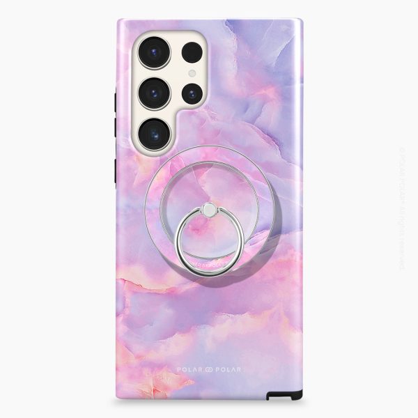 Mythical Sky - Silver MagSafe Phone Grip and Ring Holder Stand Fashion - Image 5
