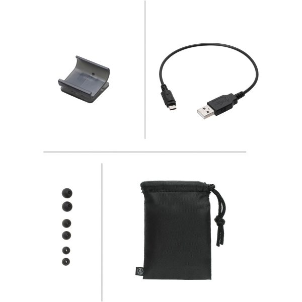 Audio-Technica ATH-CKR35BT Sound Reality Wireless In-Ear Headphones, Silver Online Sale - Image 3